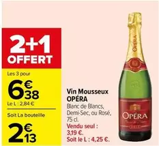 Opéra - Vin Mousseux