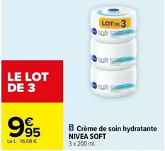 Nivea - Crème De Soin Hydratante Soft