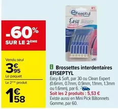 Efiseptyl - Brossettes Interdentaires