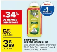 le petit marseillais - shampooing