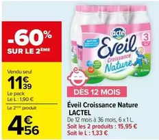 lactel - éveil croissance nature