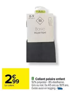 Tex - Collant Polaire Enfant