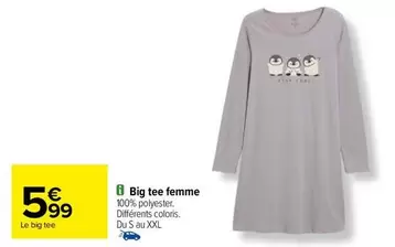 big tee femme