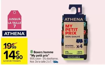 Athena - Boxers Homme