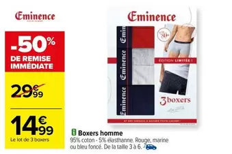 eminence - boxers homme