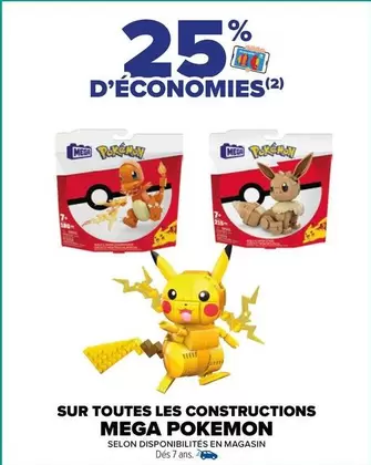 Pokemon - Mega  - Sur Toutes Les Constructions