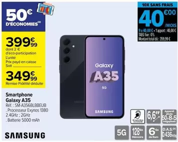 Samsung - Smartphone Galaxy A35