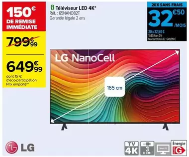 LG - Téléviseur Led 4k