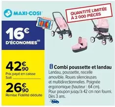 Combi Poussette Et Landau