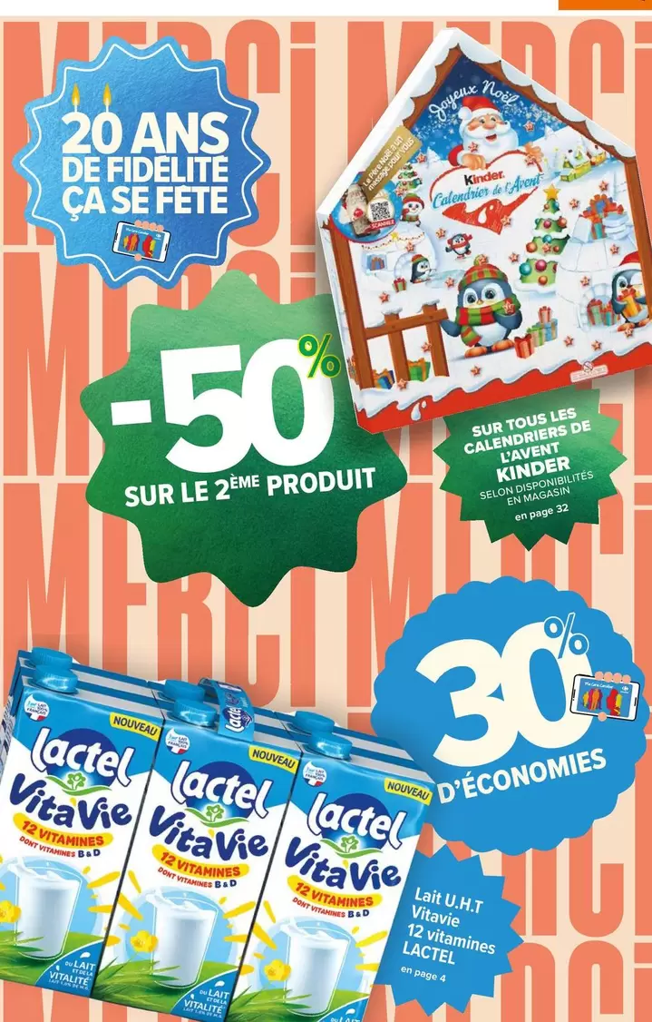 Kinder - Sur Le 2eme Produit