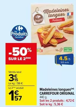 Carrefour - Madeleines Longues