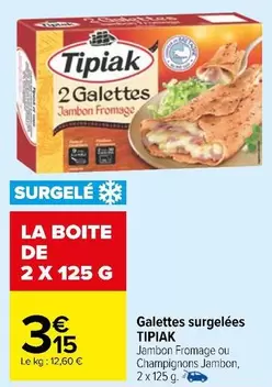 Tipiak - Galettes Surgelées