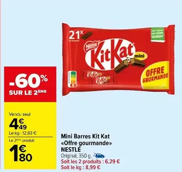 Nestlé - Mini Barres Kit Kat