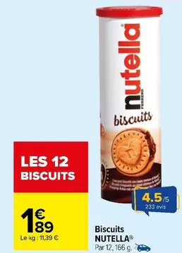 Nutella - Biscuits