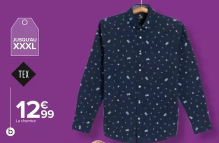 Tex - Chemines offre à 12,99€ sur Carrefour Market