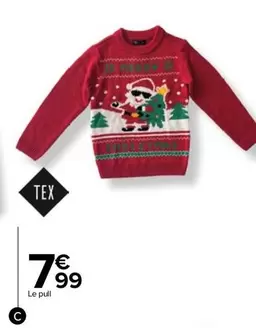 Tex - Le Pull offre à 7,99€ sur Carrefour Market