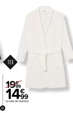 Tex - Robe De Chambre Femme offre à 14,99€ sur Carrefour Market