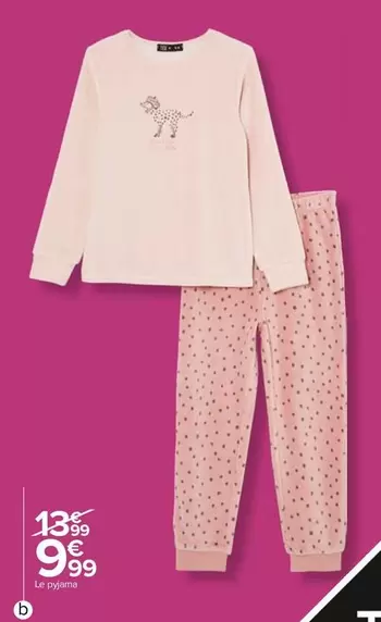 Pyjama Femme offre à 9,99€ sur Carrefour Market