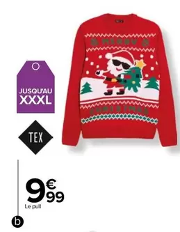 Tex - Le Pull offre à 9,99€ sur Carrefour Market