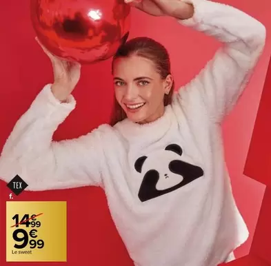 Tex - Sweat Garçon offre à 9,99€ sur Carrefour Market