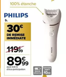 Philips - Batterie 40min offre à 89,99€ sur Carrefour