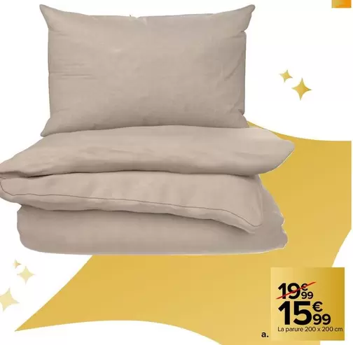 La Parure offre à 15,99€ sur Carrefour