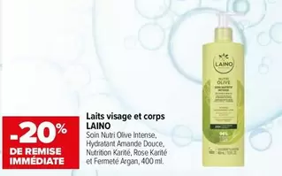 Laino - Laits Visage Et Corps offre sur Carrefour