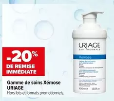 Uriage - Gamme De Soins Xémose offre sur Carrefour