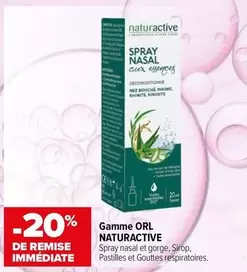 Naturactive - Gamme Orl offre sur Carrefour