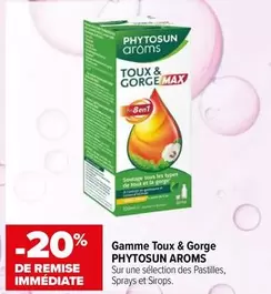 TOUS - Gamme Toux & Gorge offre sur Carrefour