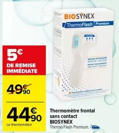 Flash - Thermomètre Frontal Sans Contact offre à 44,9€ sur Carrefour