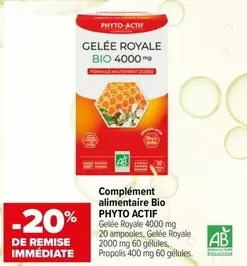 Phyto - Complément Alimentaire Bio  Actif offre sur Carrefour