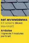 Rexel - MVWM3EMWA Kit Solaire 3kwc MaviWatt  offre sur Rexel