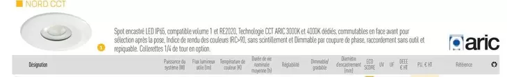 Aric - Set De Pollatore Complement 4k Oled Body Spray offre à 34,11€ sur Rexel