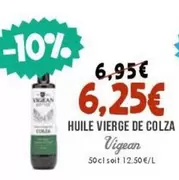 Huile Vierge De Colza offre à 6,25€ sur Naturalia