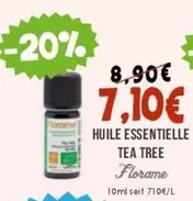 Florame - Huile Essentielle Tea Tree offre à 7,1€ sur Naturalia