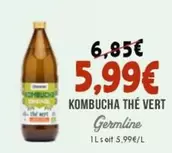 Germline - Kombucha The Vert offre à 5,99€ sur Naturalia