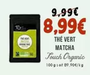 The Vert Matcha offre à 8,99€ sur Naturalia