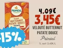 Douce France - Velouté Butternut Patate Douce offre à 3,45€ sur Naturalia