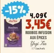 Rooibos Infusion Aux Épices offre à 3,45€ sur Naturalia