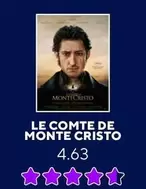 Montecristo - Le Comte De Monte Cristo offre à 4,63€ sur UGC