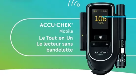 Accu-chek - Le Tout-en-un Le Lecteur Sans Bandelette offre sur Pharmacien Giphar