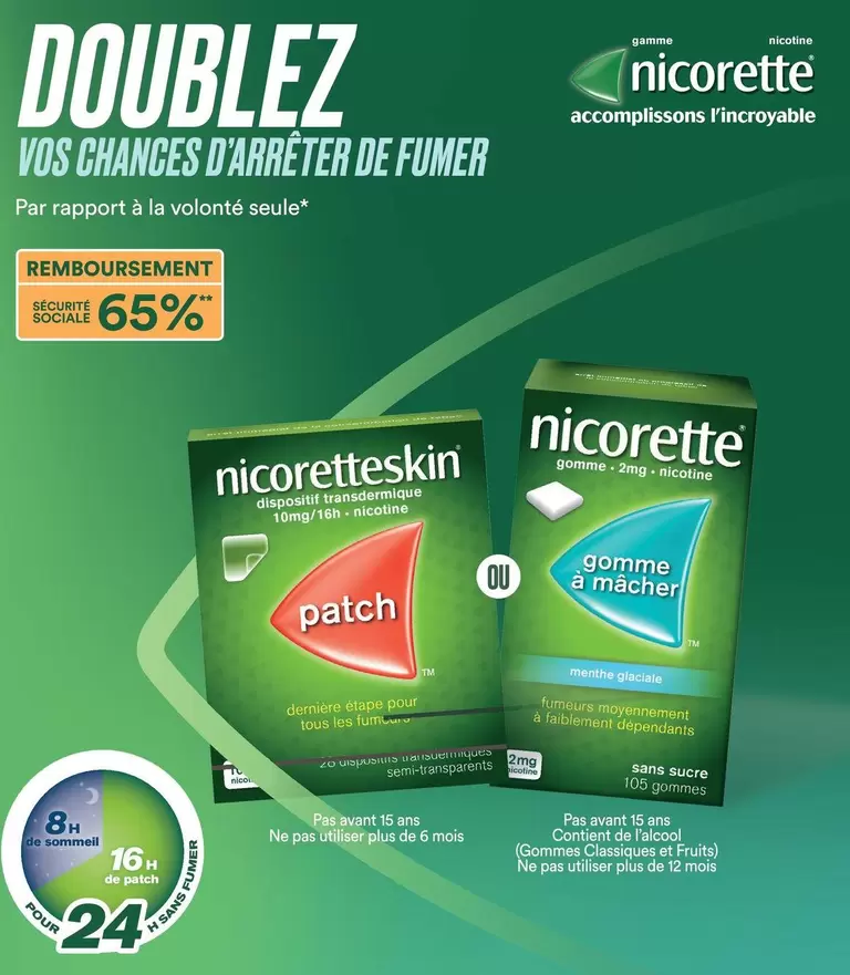 TOUS - Nicorette Skincare offre sur Pharmacien Giphar