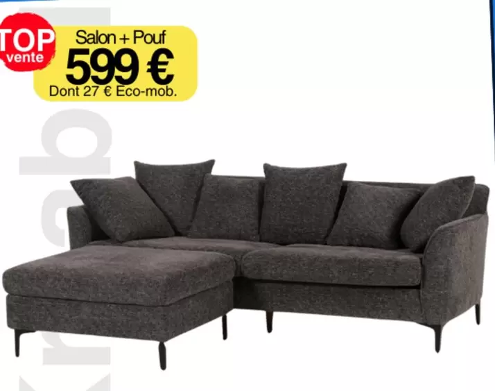 Salo + Pouf offre à 599€ sur KREABEL