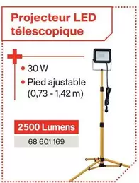 Projecteur Led Télescopique offre sur Prolians