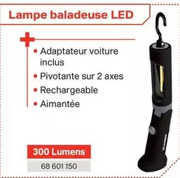 Lampe Baladeuse Led offre sur Prolians