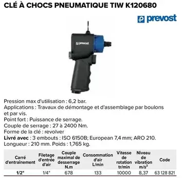 Aro - Visseuse Pneumatique S23 offre sur Prolians