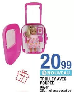 Bayer - Trolley Avec Poupée offre sur Carrefour