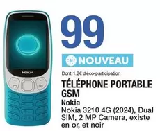 Nokia - Telephone Portable offre à 99€ sur Carrefour