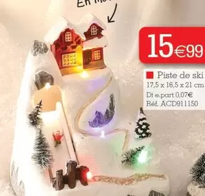 Piste De Ski offre à 15,99€ sur KANDY